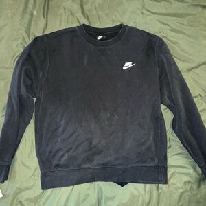 Nike Black Crewneck Sweater